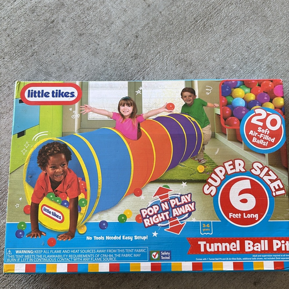 Little Tikes Colorful Tunnel Play Set